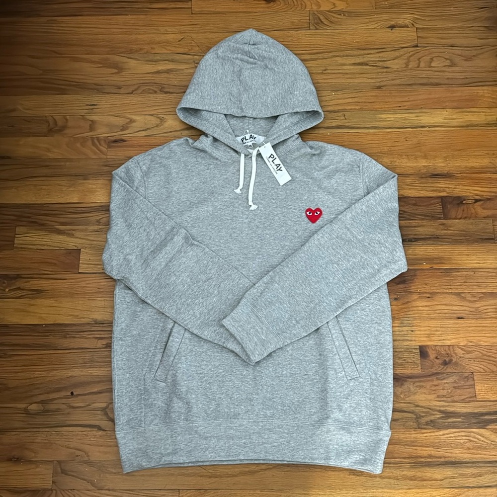 Comme de garcon grey hoodie *BNWT*
